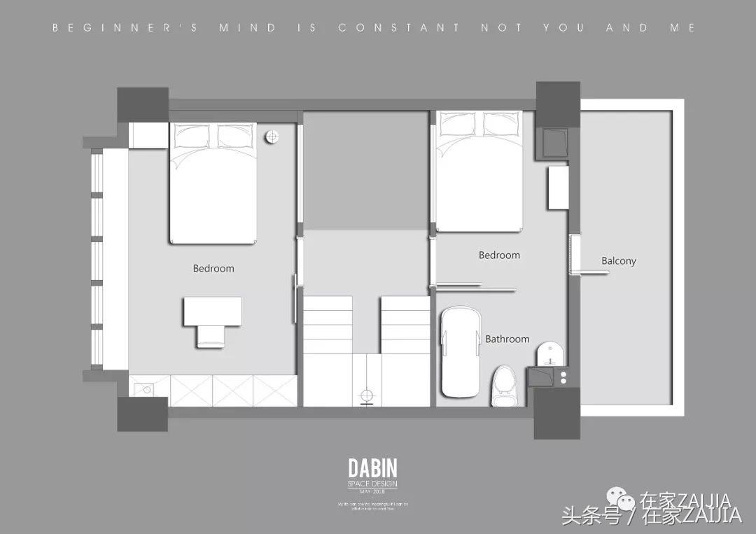 客厅正中放个大楼梯，也太好看了吧！