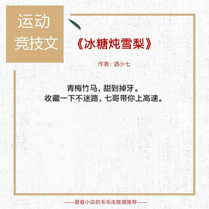 热血竞技文推荐,运动文推荐