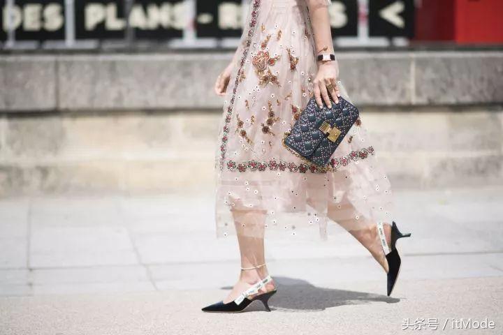 优雅又舒服的猫跟鞋,春天流行的猫跟鞋