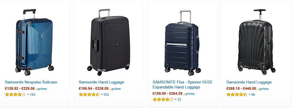 英国线上市场最受欢迎的行李箱包品牌TOP30