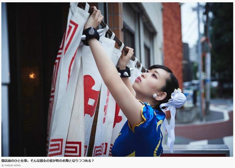 妄想写真馆，春丽在中华料理餐厅的*底卧**任务日常