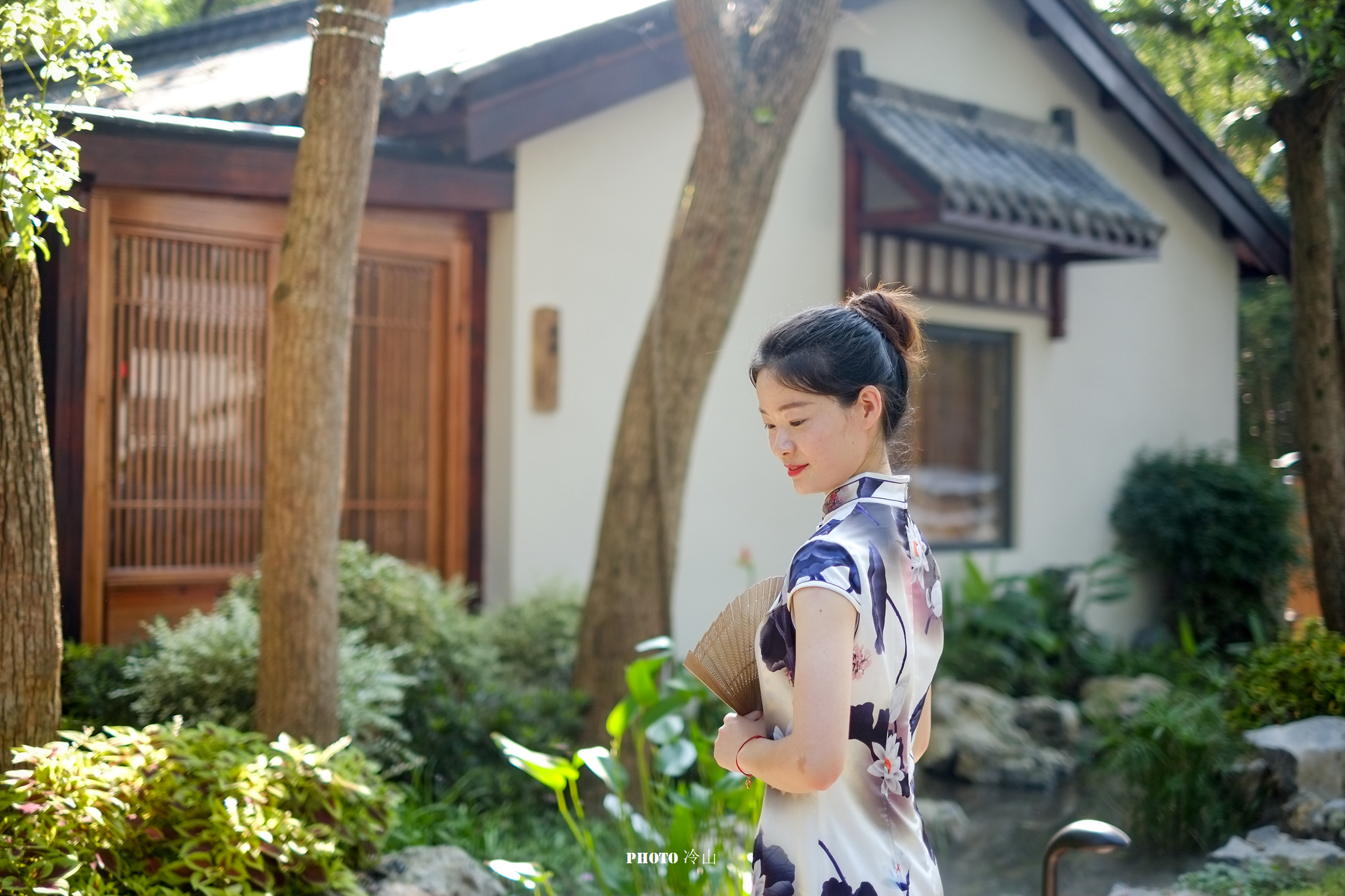 梦溪山庄与旗袍,杭州西湖区梦溪山庄