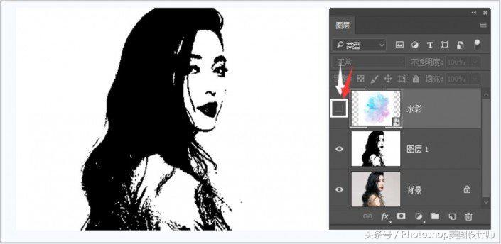 照片ps成水彩画,ps水彩画教程