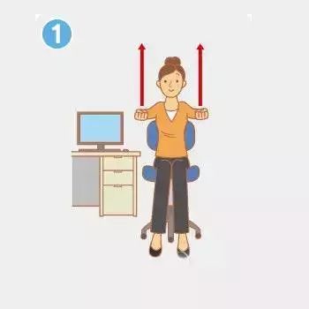 上班也要运动！12个办公室微运动图解转给需要的人