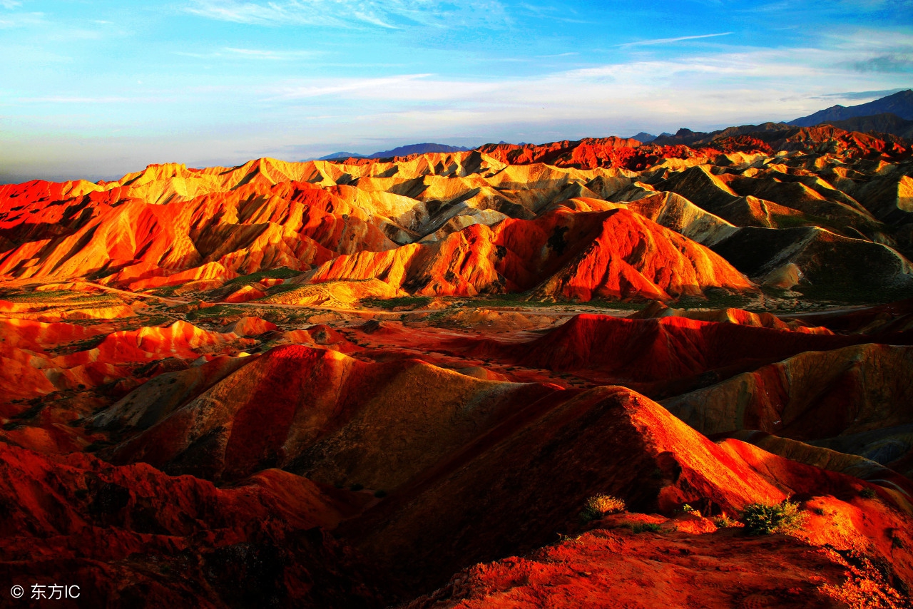 张掖旅游景点冰沟丹霞旅游攻略,甘肃张掖冰沟丹霞美景