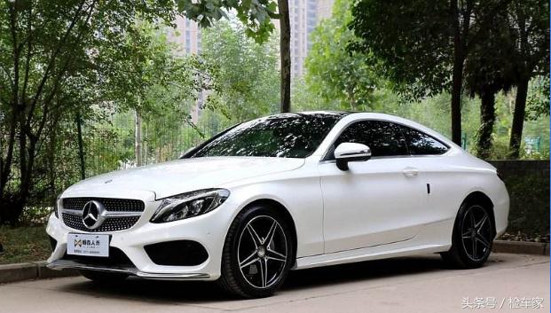 2017款奔驰c200跑2万公里二手车价,2017奔驰C200轿跑