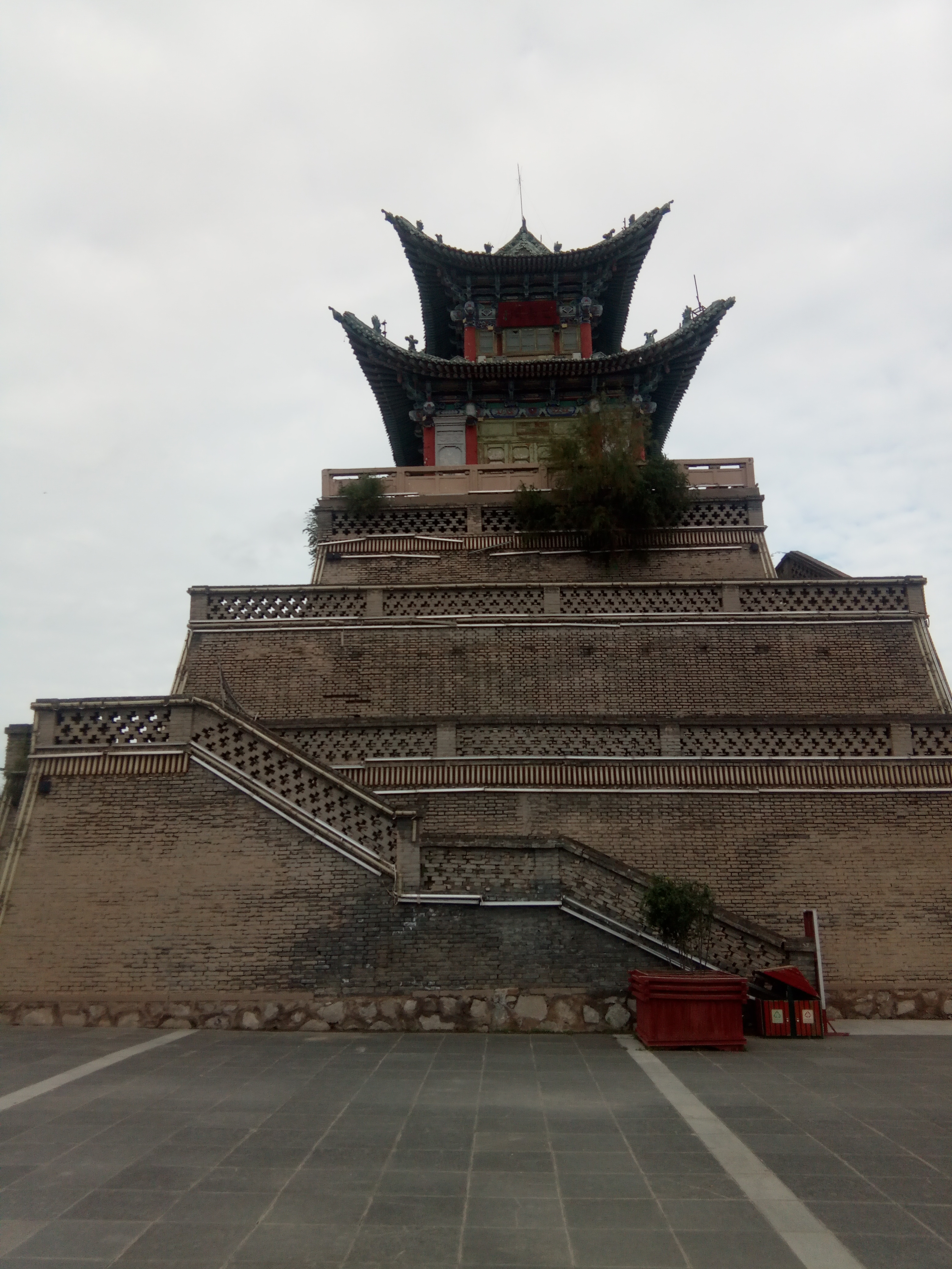 兰州兰山公园夜景,兰州兰山公园