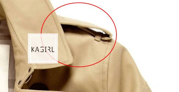 风衣肩带的正确使用方法,风衣上的肩带