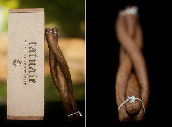 纠缠不休的盘蛇雪茄