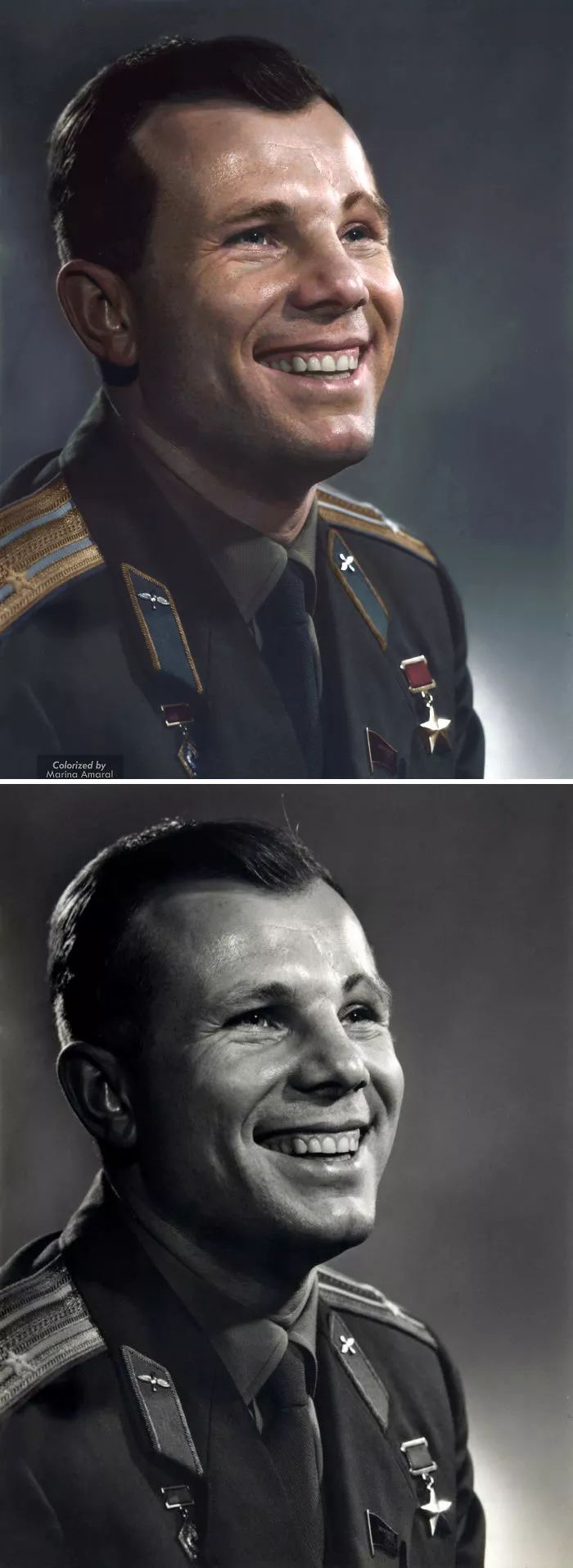 毫无ps痕迹的珍贵老照片,彩照变黑白老照片