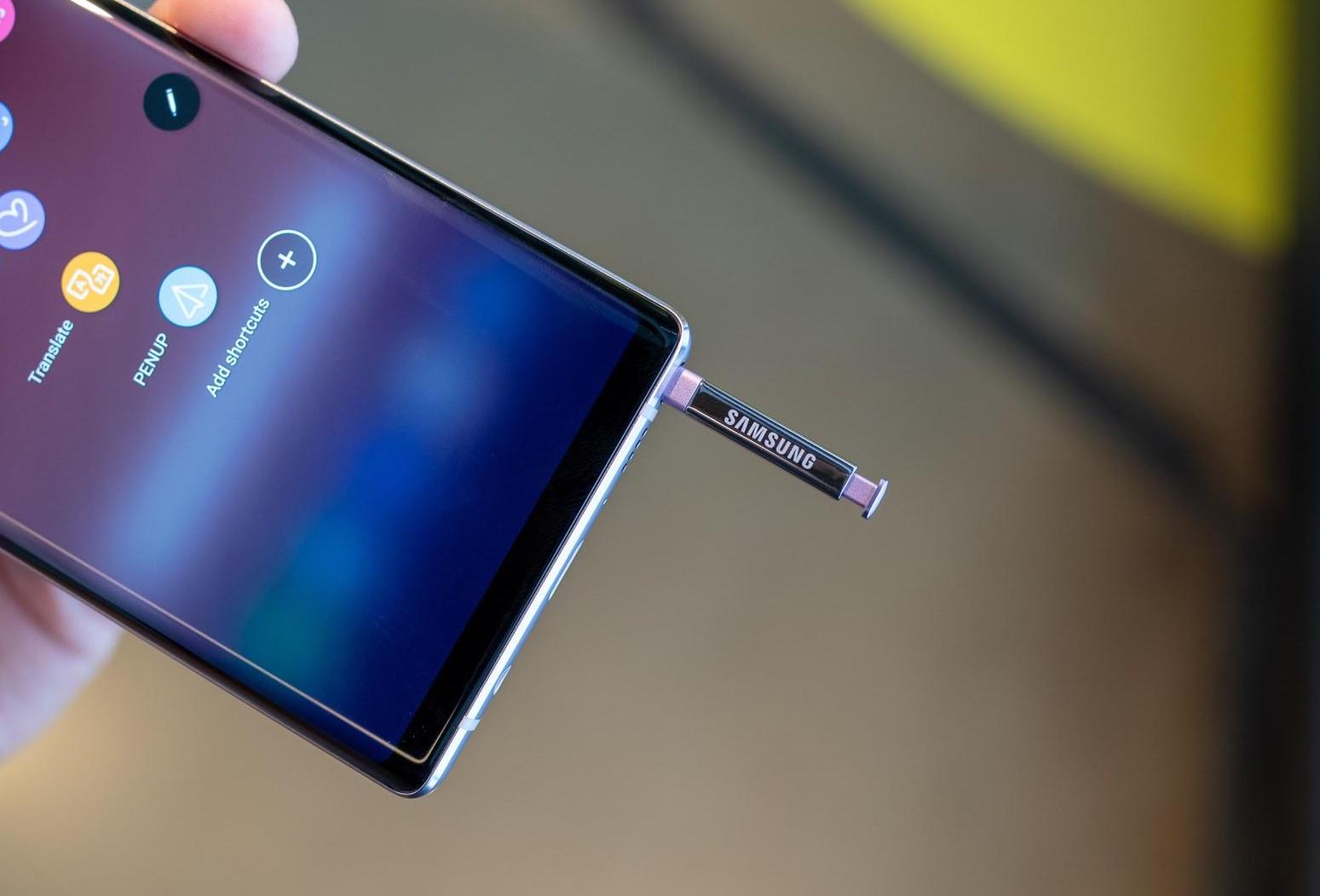 三星note9无线充电方法,三星note9触控笔拆解