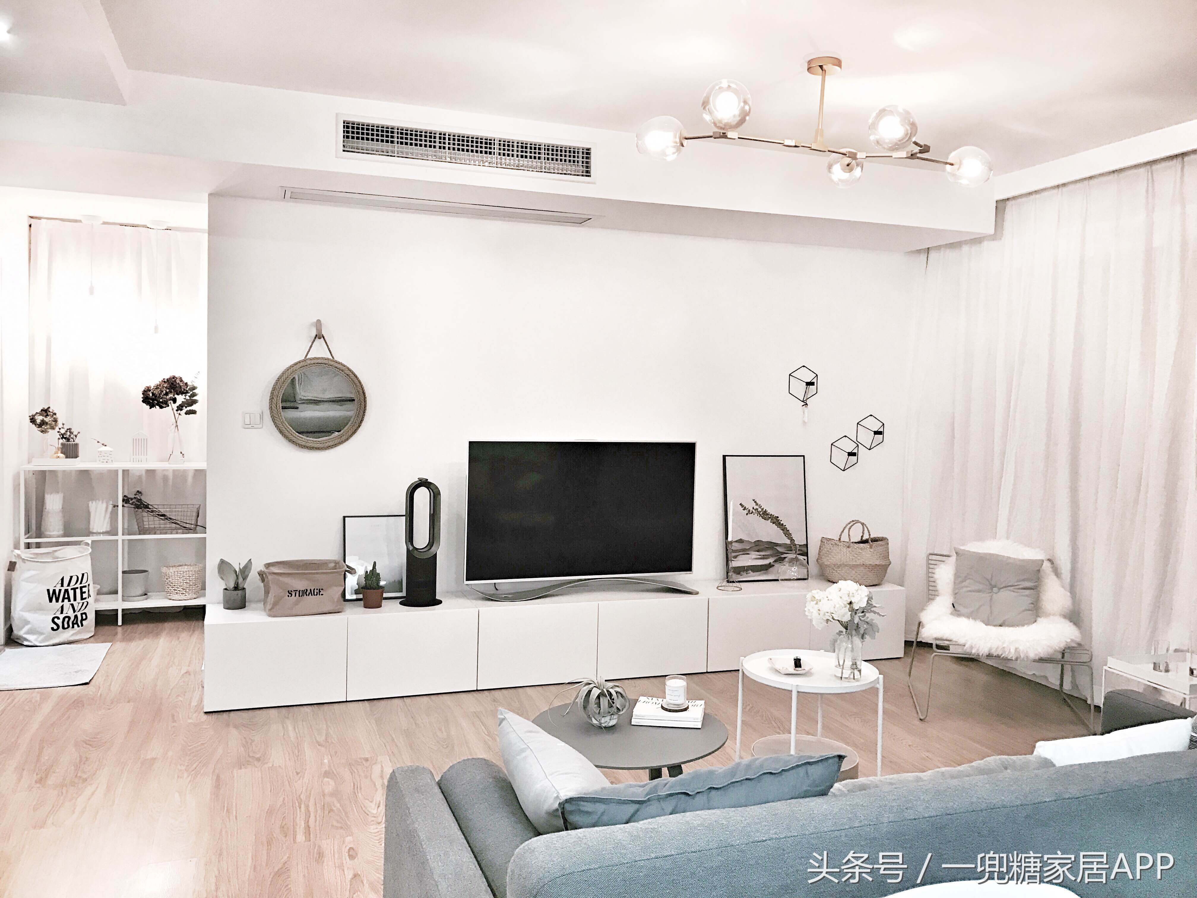 律师女改造上海120平两居室，纯白极简，空间洁癖症看了都说爽！