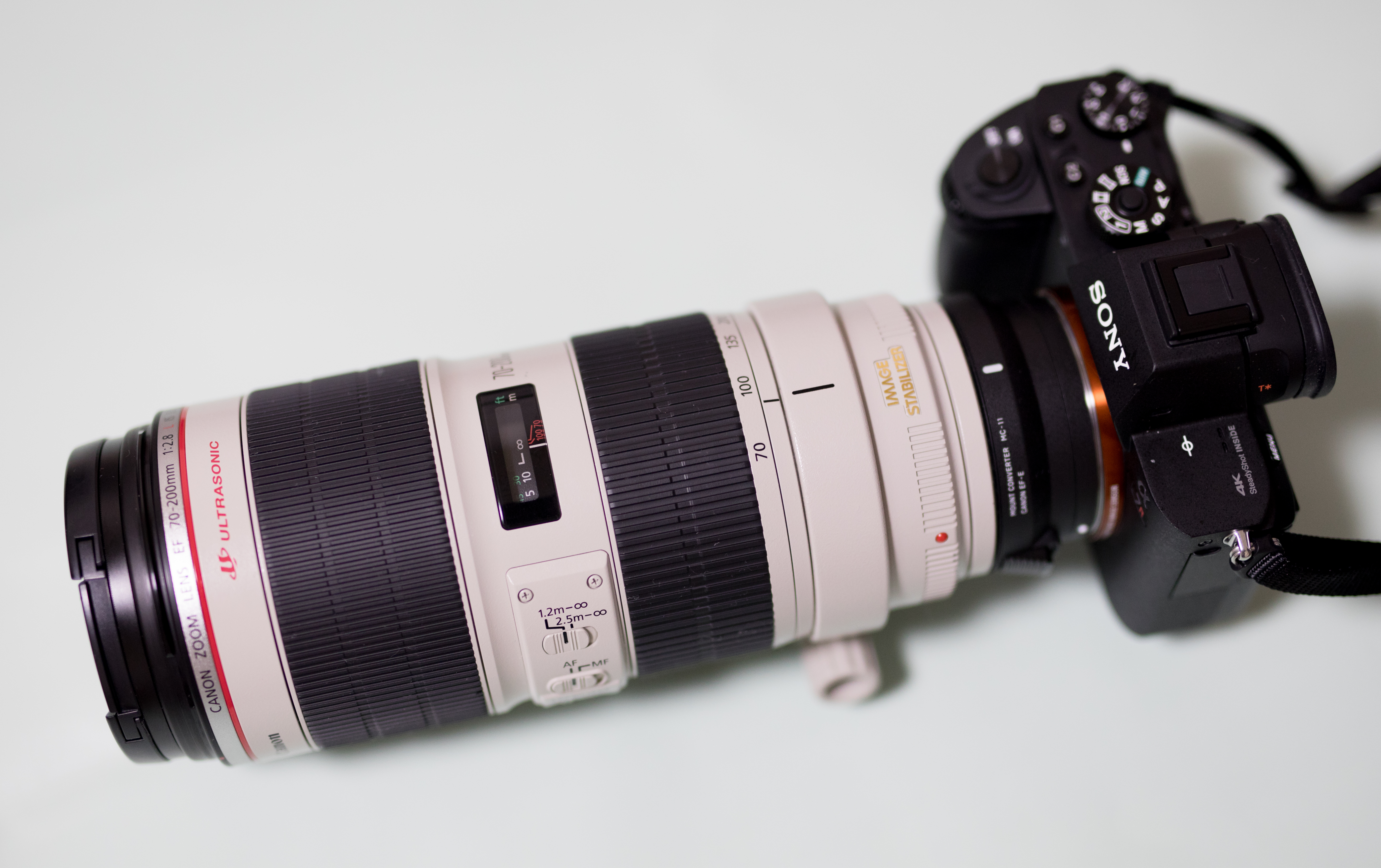 索尼a7c可以直接使用佳能ef镜头,索尼全画幅微单可以用适马镜头吗