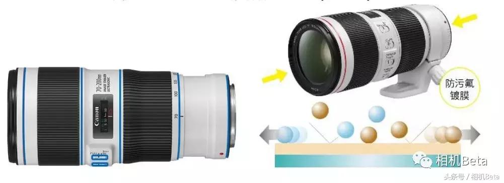 佳能ef70-200mmf4和2.8不防抖,佳能ef70-200f4is参数