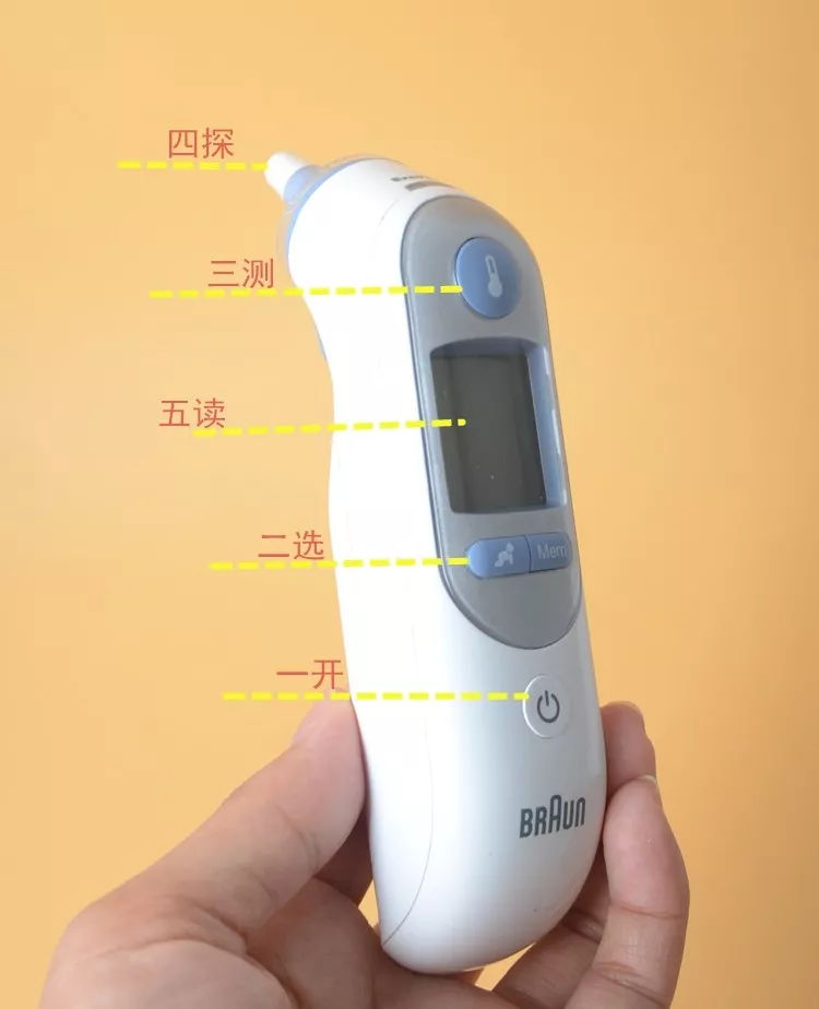 博朗耳温枪小孩用什么模式,博朗耳温枪irt4520如何调摄氏度