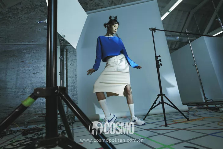 江疏影运动鞋广告,江疏影同款运动鞋