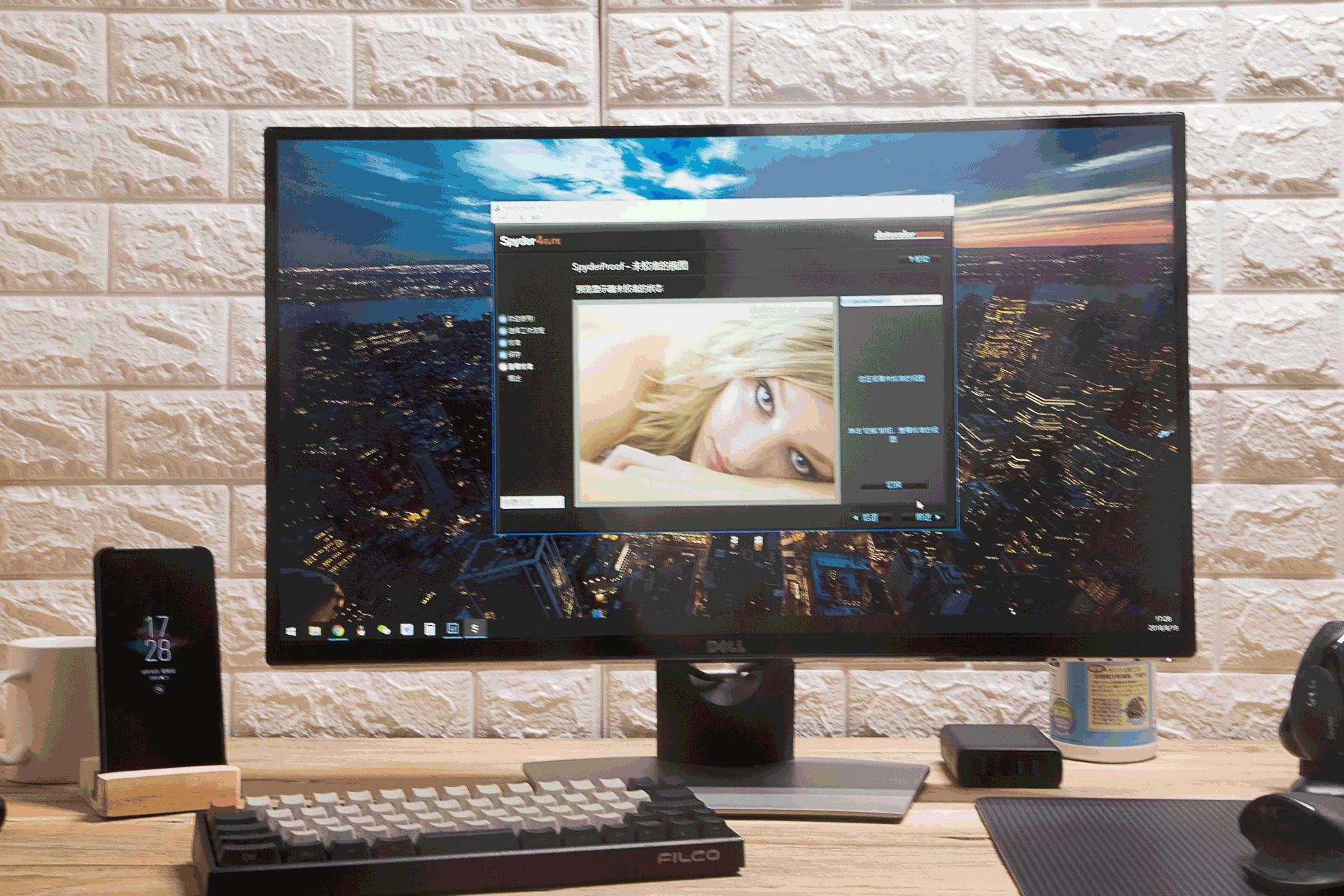 戴尔显示器27寸u2715h评测,戴尔2716h曲面显示器