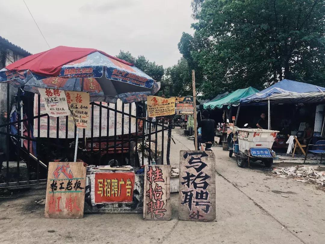 人人都在网上找工作的时代，大概是成都仅存的毛笔字招聘广告代笔