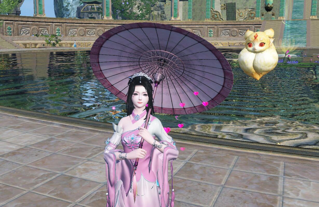 网友用张琪格形象玩古剑奇谭OL她的“治疗”能力应该很强