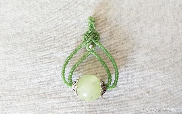 素圈米奇项链编织教程,项链编织教程慢动作