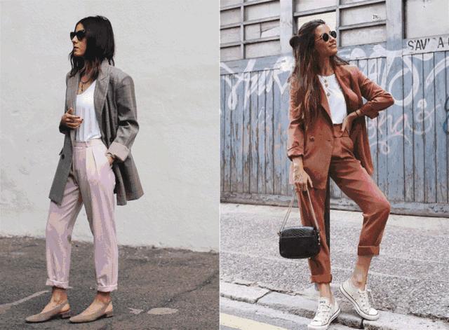 会穿西装的女人帅爆了,穿西装的女人又酷又飒气场全开