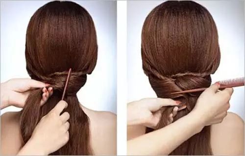 新娘简单盘发发型扎法步骤,简单好看的新娘盘发