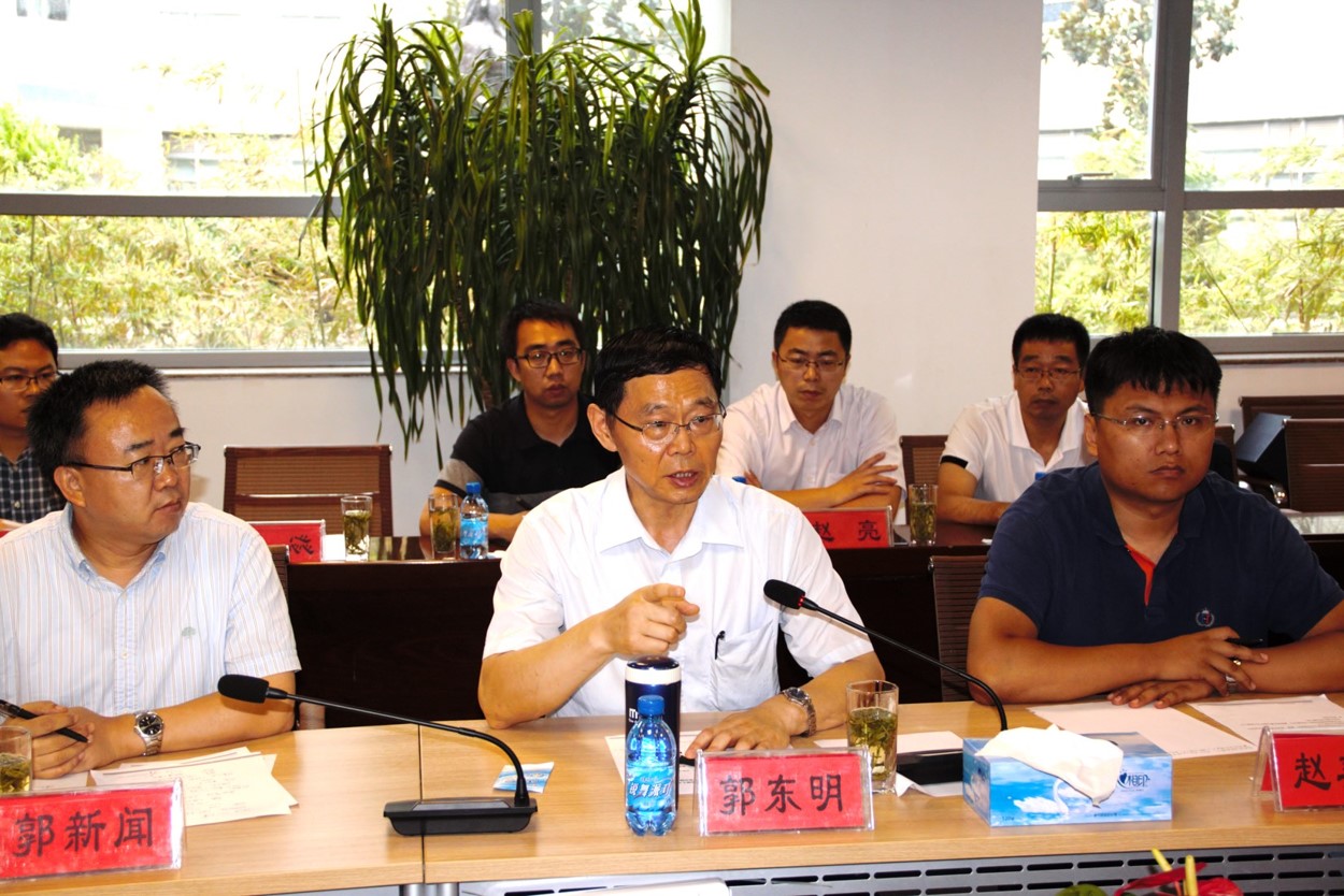 校长郭东明率队赴山东京博控股集团有限公司考察访问