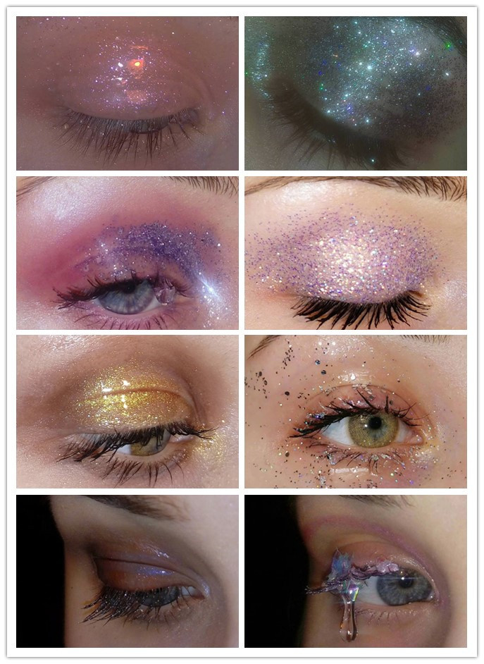 银河眼妆教程完整版,银河简单眼妆