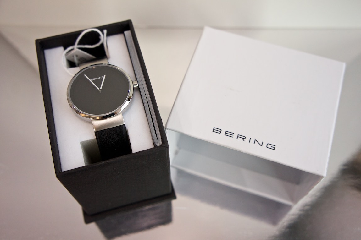 极简极薄！北欧风Bering白令石英女表