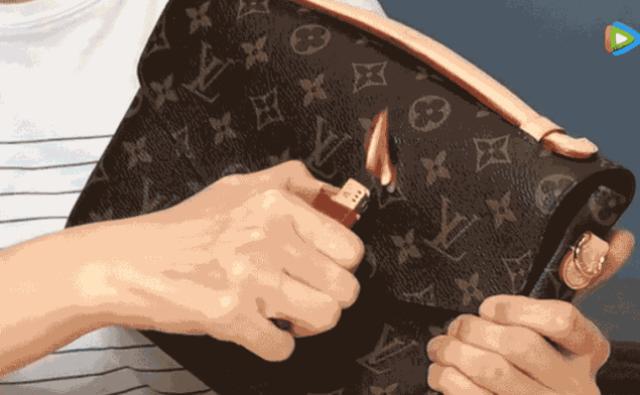 为了这份假货鉴定攻略，我烧了一个LV包！