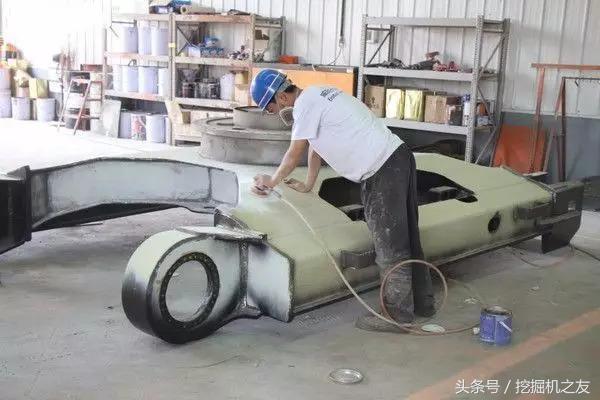 挖掘机翻新再制造全过程,挖掘机再制造