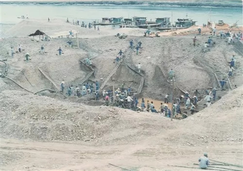 80年代的南宁邕江大桥,邕江大桥记忆