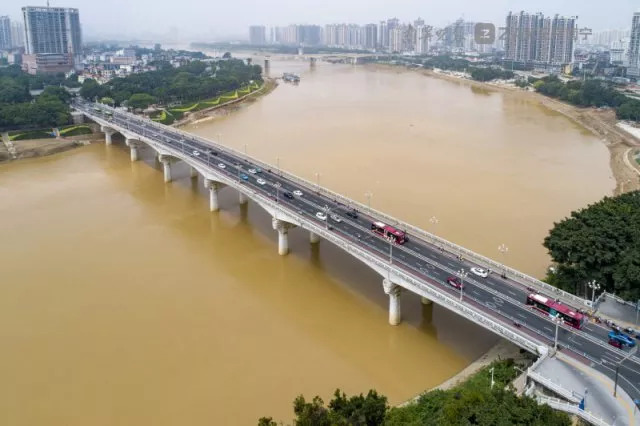 80年代的南宁邕江大桥,邕江大桥记忆