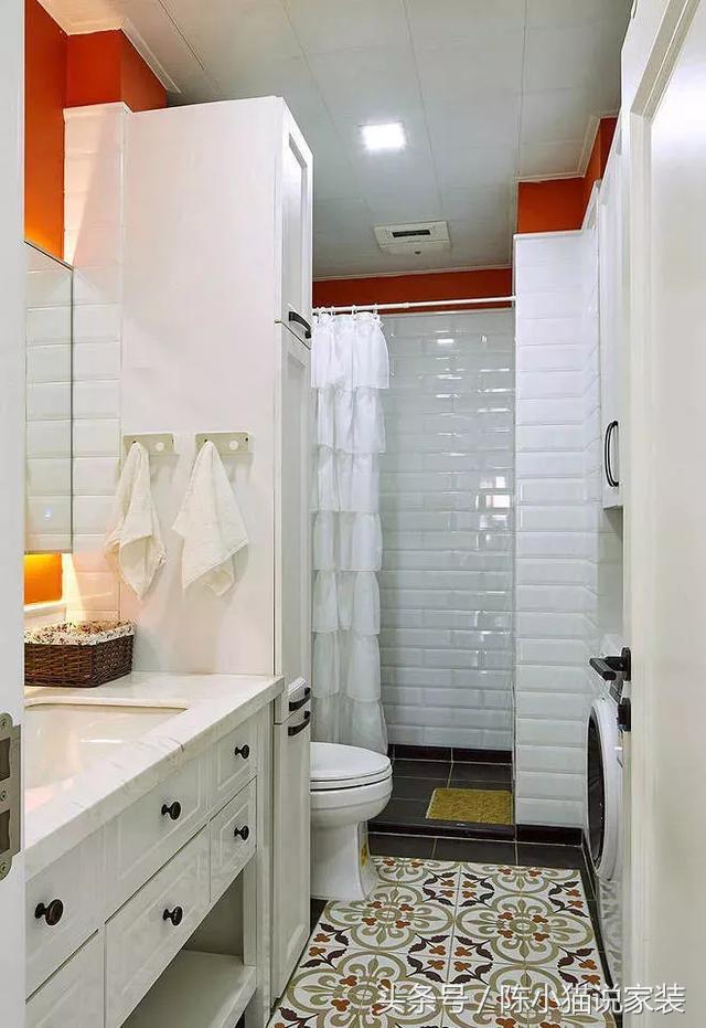 卫生间小做干湿分离好吗,2平方卫生间浴帘干湿分离