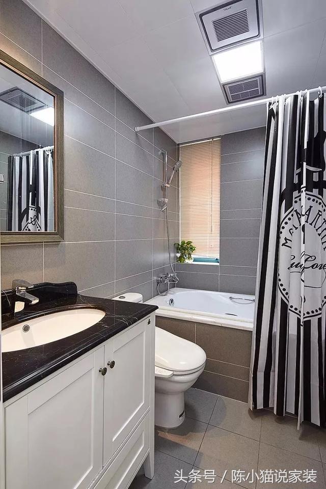 卫生间小做干湿分离好吗,2平方卫生间浴帘干湿分离