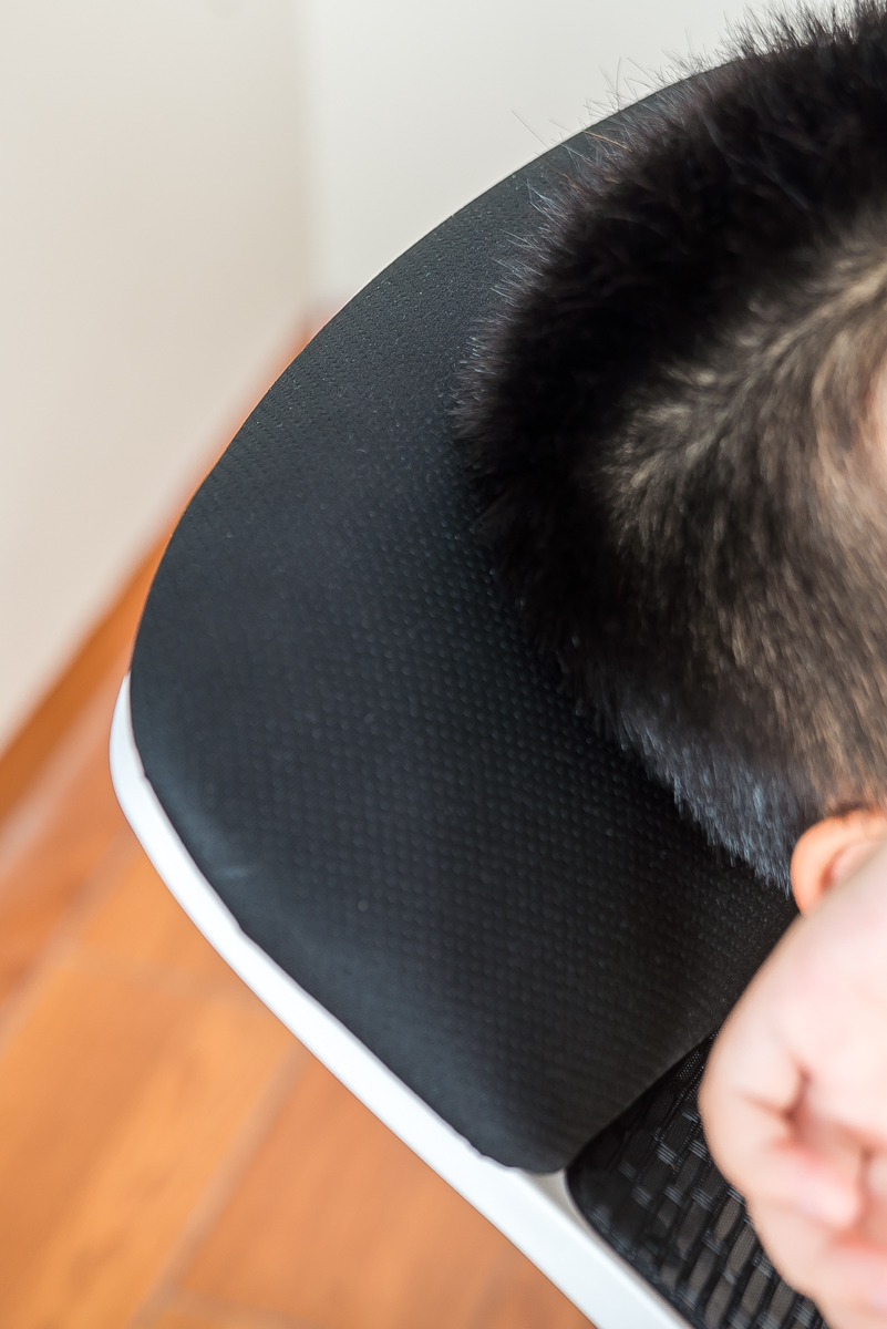 电脑椅评测黑白配,黑白调电脑椅轻灵款真实坐感