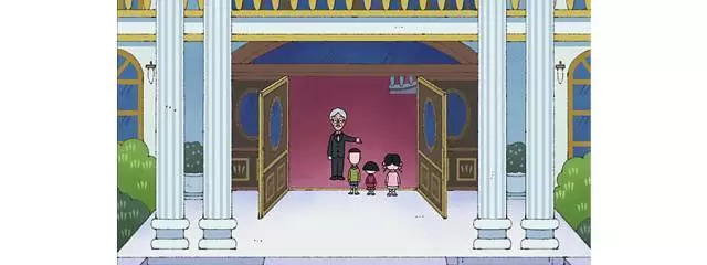 樱桃小丸子的同学花轮有多富有,樱桃小丸子里的花轮同学