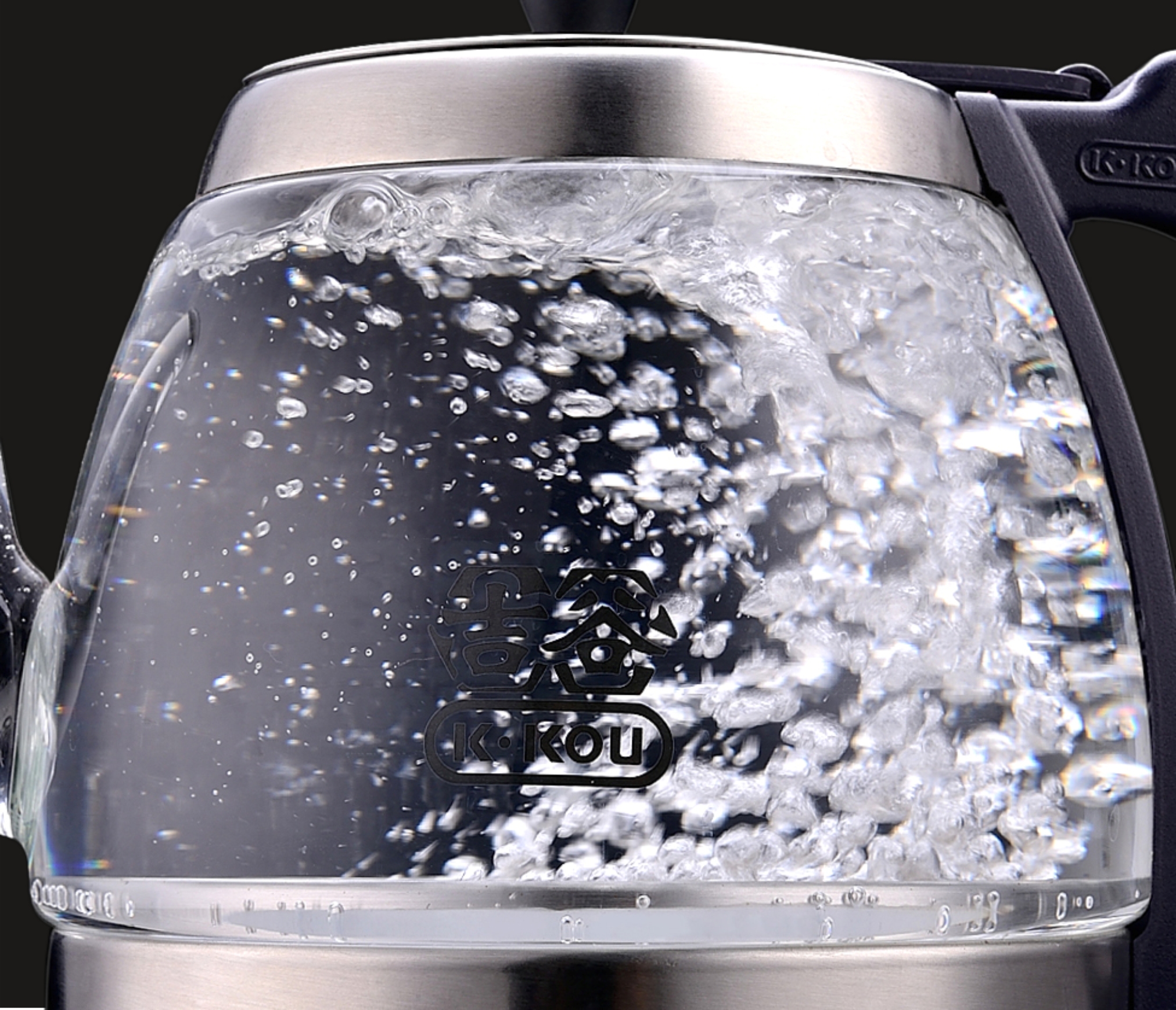 吉谷单加热智能电水壶,吉谷自动上水玻璃电热水壶