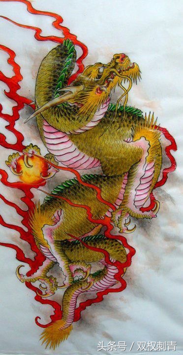 传统龙纹身图片大全,传统龙纹身图集推荐