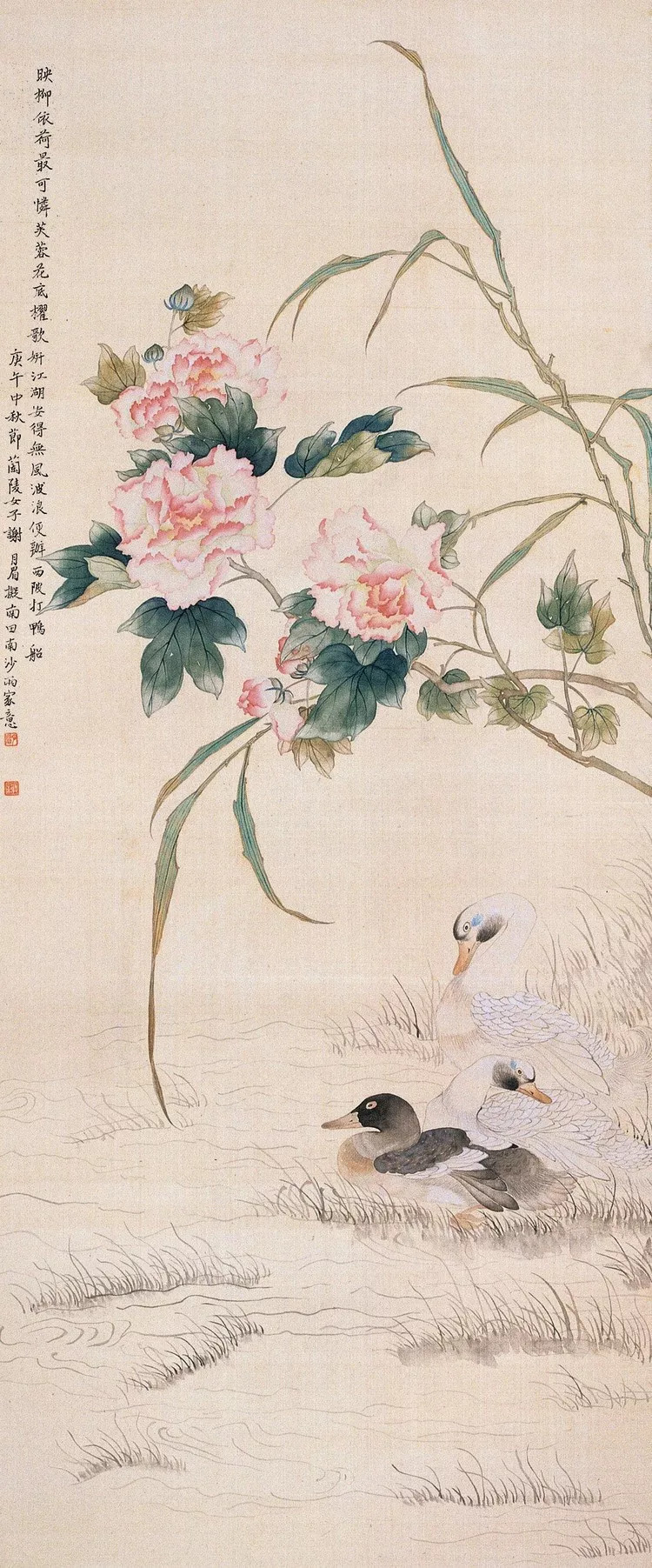 民国花鸟圣手大全,她凭自学成名堪称民国花鸟圣手