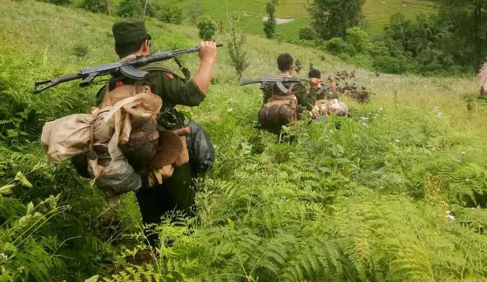 为缅甸的果敢同盟军致敬,向战斗在一线的民兵骨干致敬