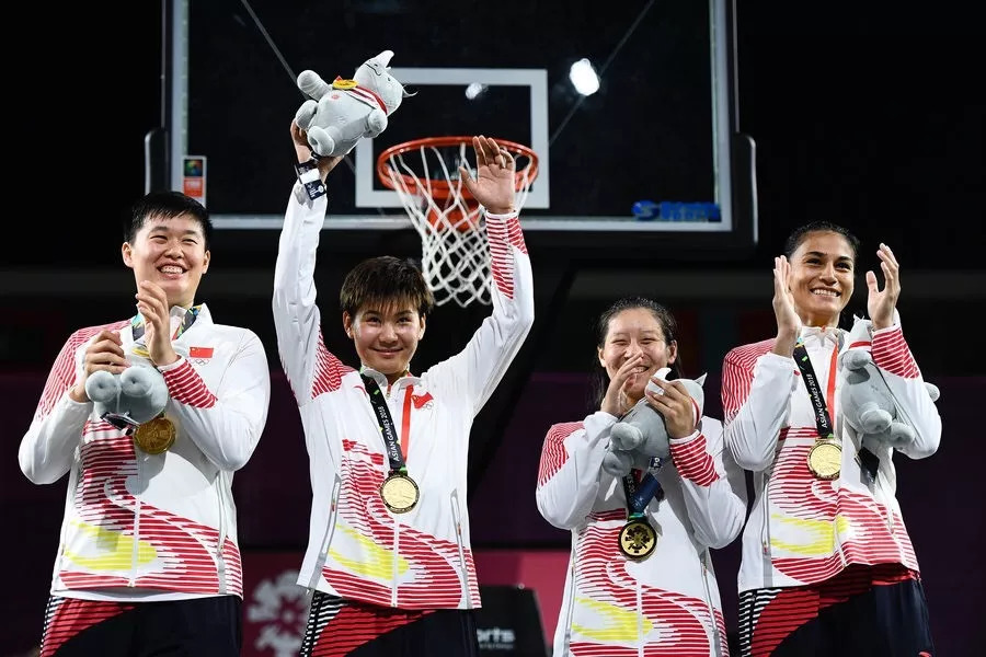 中国队夺得亚运会首金全过程,亚运会首日中国队斩获20枚金牌