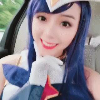 余霜coskda视频,余霜cos