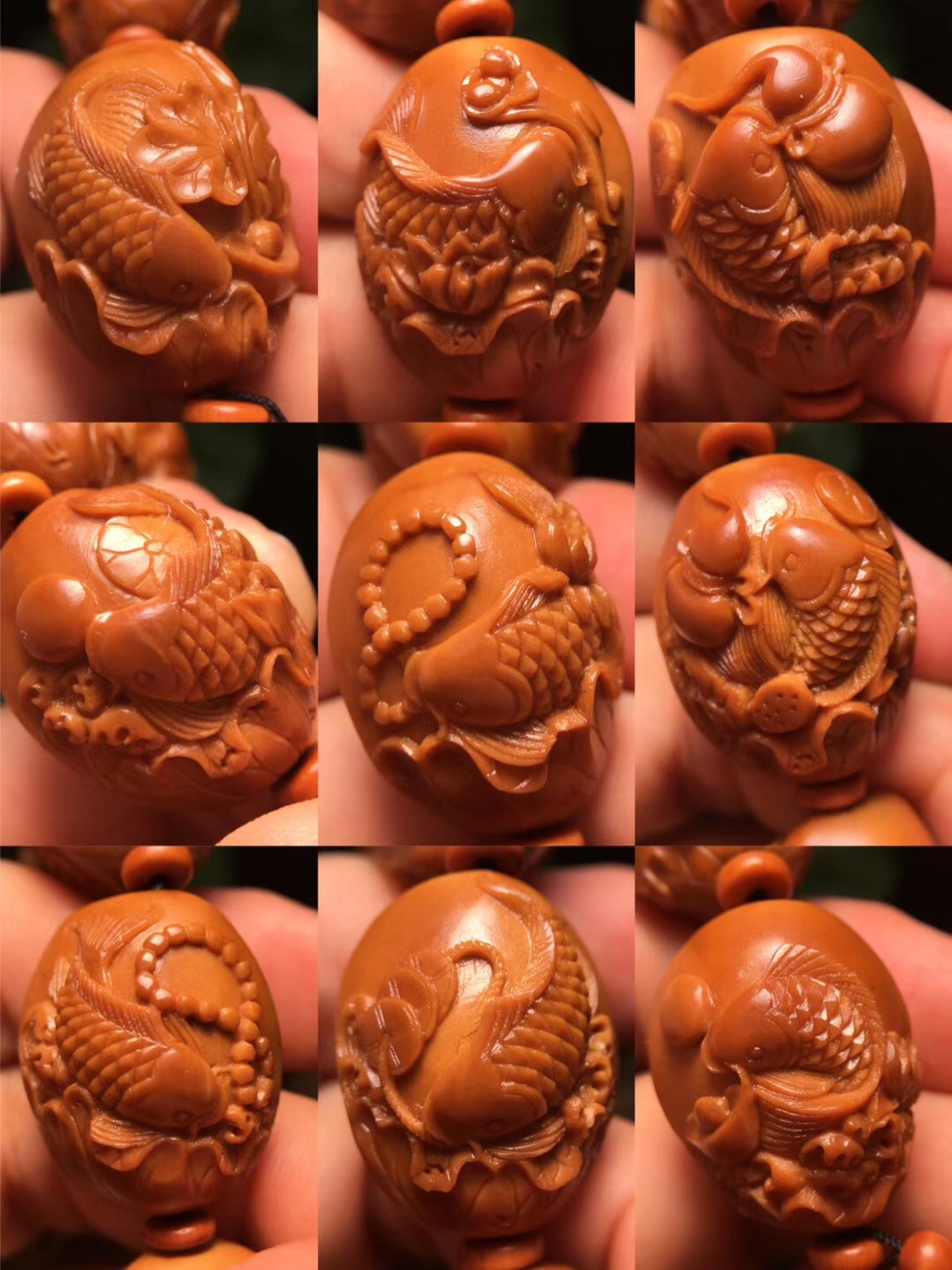 颐缘轩精品橄榄核雕,精品手工橄榄核雕