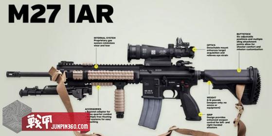 步枪手和机枪手,美国海军陆战队装备m27吗