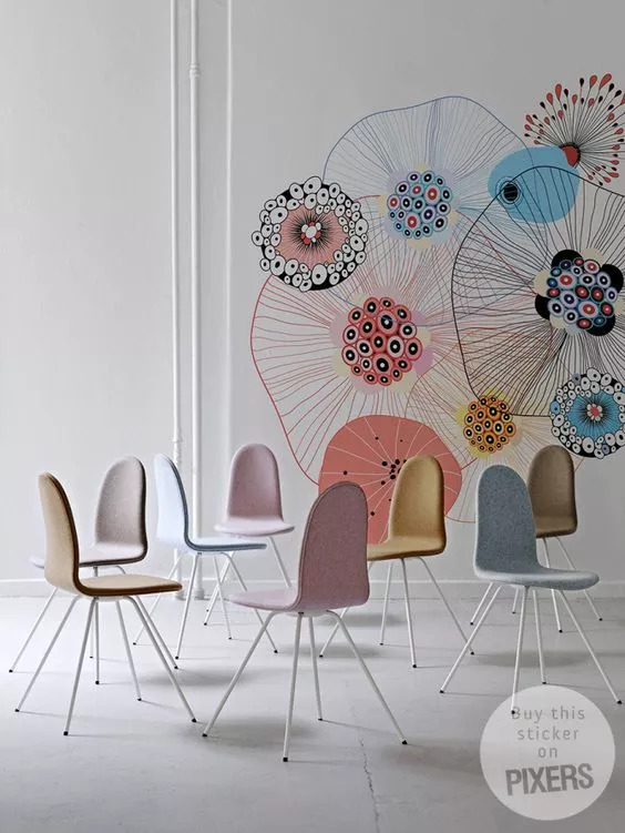 自家门口墙绘,一家房子墙绘