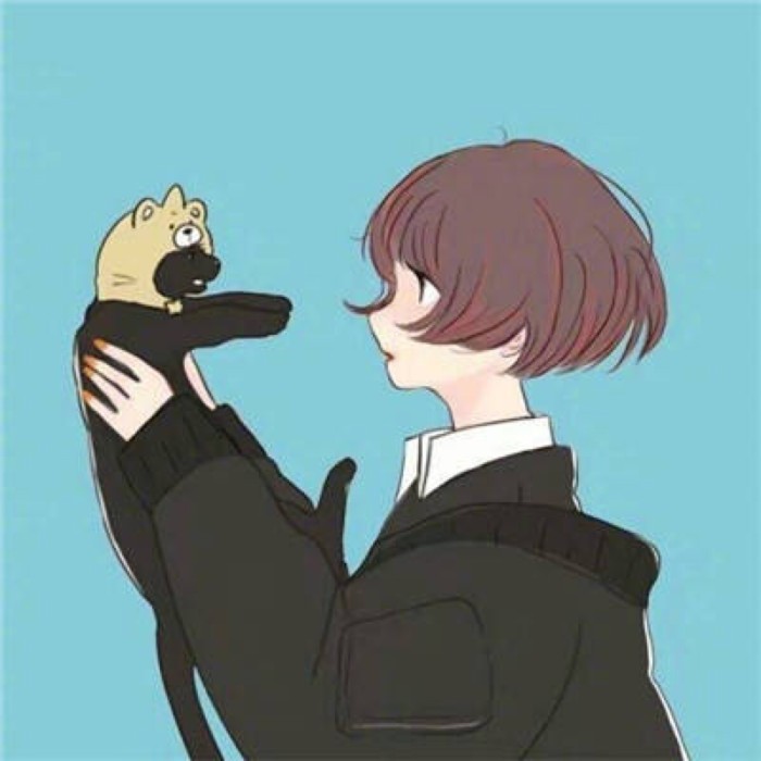 卡通情侣头像呆萌小可爱,可爱情侣头像卡通呆萌最新