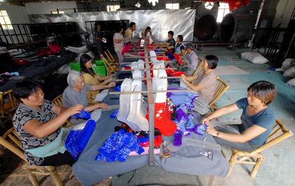 天台县白鹤镇袜业,白鹤镇潮流袜业