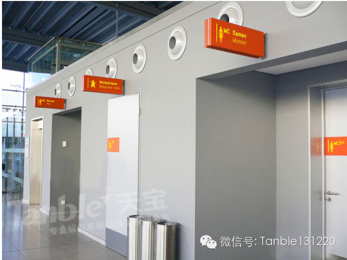 空港观察郑州,航站楼设计标识