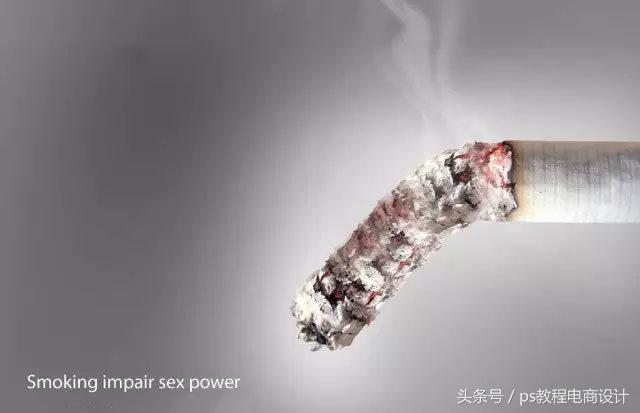 ps制作禁烟标志详解,禁烟标语的制作教程ps
